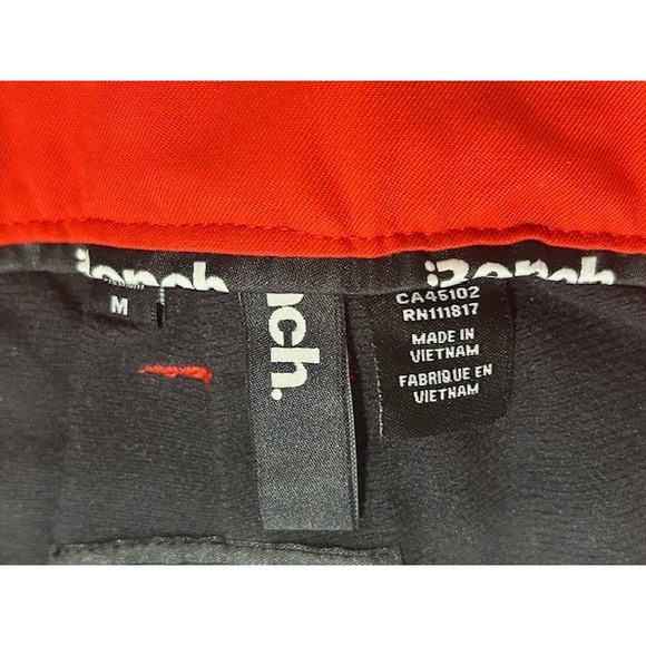 Bench UK Mens Ski Snowboarding Waterproof Pants Red Cargo Pockets NWT - M - Picture 10 of 16